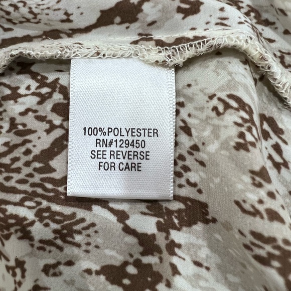 Apt.9 Animal print top ( L ) - Picture 5 of 6